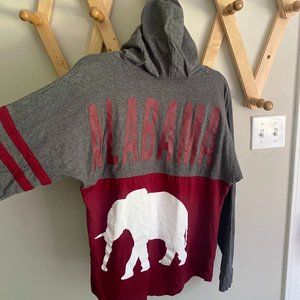University of Alabama Roll Tide Graphic Elephant Jersey Style Pullover